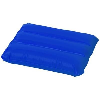 Wave Inflatable Pillow In Process Blue