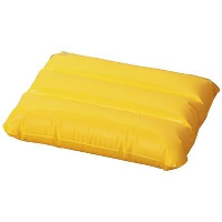 Wave Inflatable Pillow In Yellow