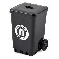 Wheelie Bin In Black