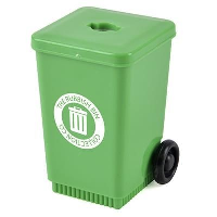 Wheelie Bin In Green