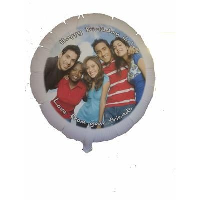 White 22 Inch Foil Balloon