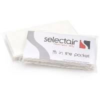 White Tissue Pack In Clear Transparent Poly Wrap Pack