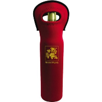 Wine Bottle Cooler Holder In Red