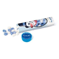 Winter Collection Jelly Beans With Clear Transparent Tube In Large