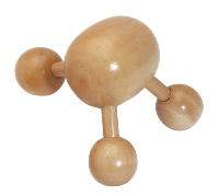 Wood Tripod Massager