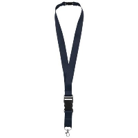 Yogi Lanyard With Detachable Buckle In Navy