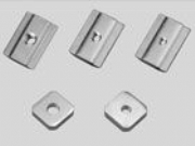 Fasteners for guiding and supporting, aluminium 