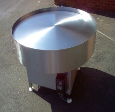 800 mm dia all stainless steel rotary turn table.