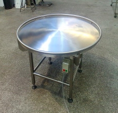 1200 mm dia all stainless steel rotary turn table.