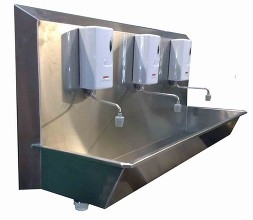 Sensor Operated Hand Wash Sinks (1-6 stations)