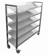Stainless Steel and Aluminium Trays and Trollies