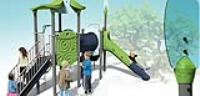Multi Play Equipment With Gangways For Sensory Gardens