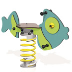 Fish Springer Play Equipment For Hospitals