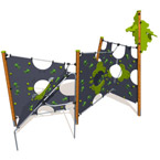Vertical Climbing Structure For Playgrounds