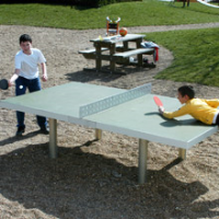 Outdoor Table Tennis Equipment For Play Areas