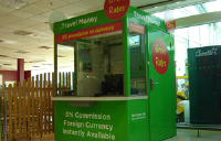 Supplier Of Temporary Secure Transaction Kiosks For Use In Travel Agents