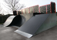 Flatbank Skatepark Equipment For Youth Clubs