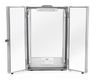 Make-up Mirror Flight Case with Lighting and Power