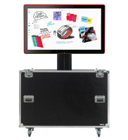 Motorised TV Lift Flight Case For Google Jamboard 55 inch Screen