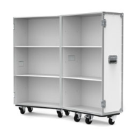 Extra Small Retail Display Flight Case in White