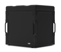 Single Seater Flight Case Chair Finished in Black