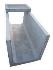 Trapezoidal Concrete Channel