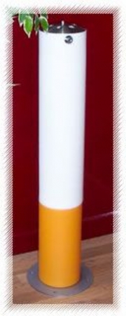floor mounted Cigarette bins