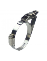 27-19PBC-HT Quick Release Band Clamp with safety catch stainless steel