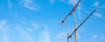 TV aerial installation