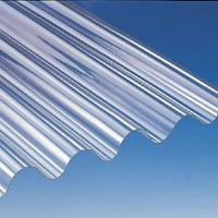 Mini Corrugated Roofing 0.8mm Clear 660mm x 3050mm