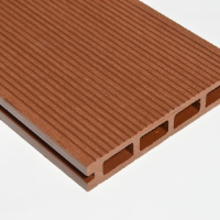 Brown Red / Teak Composite Decking Board - 2.2m Long x 150mm x 25mm
