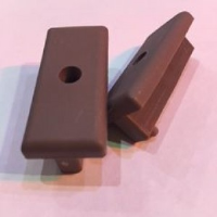 Dark Brown / Chocolate Nylon T Clip for Composite Decking Boards