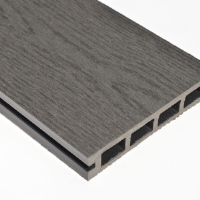 Woodgrain Graphite Grey Composite Decking Board - 2.9m Long x 140mm x 25mm