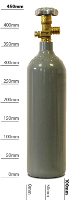 2L Portable Gas Bottles