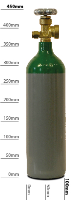 Argon Portable Gas Bottles