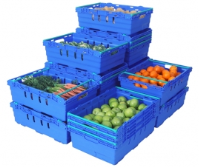 Ventilated Plastic Containers For Perishable Goods