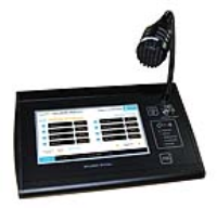 EN54 Certified Voice Alarm Touch Screen Control Microphone
