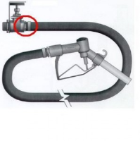 Gravity Dispensing Hose Kit with Straight Connection