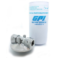 GPI Water & Particulate Fuel Tank Filter, 150 lpm