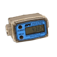 GPI G2 Industrial Stainless Steel Flow Meter 3.8-760lpm