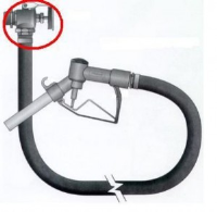 Gravity Dispensing Hose Kit with 90&#176; Gate Valve Connection