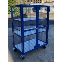 Adjustable Shelf Mesh Trolleys For Gas Cylinders