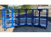 Lockable Adjustable Shelf Trolleys