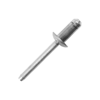 Auto-Bulb Stainless (A2) 6.4 mm 1/4" Grip 11.80 mm - 13.80 mm Huck