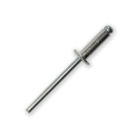 Standard Open 4.8 X 10 mm Aluminium Body, Aluminium Mandrel Standard Flange Grip 4.5 mm - 6.0 mm