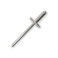 Standard Open 4.8 X 10 mm Aluminum Body, Steel Mandrel Extra Large Flange Grip 3.5 mm - 6.0 mm