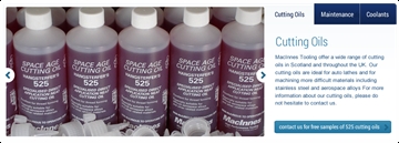 Supplier of Soluble Cutting Oil in the UK 