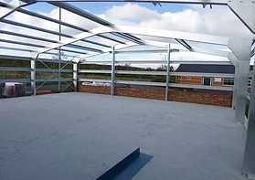 Fully Erected Steel Building Structures