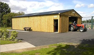 Fully Erected Steel Buildings Frame Only