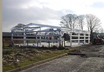 Steel Buildings For Construction Industries In Cleveland